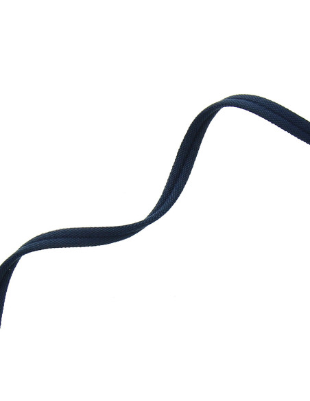 Cordão duplo de viés coberto mate - Azul marinho