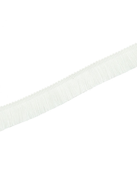 Franja deluxe 30 mm - Branco