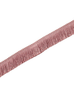 Franja deluxe 30 mm - Rosa velho