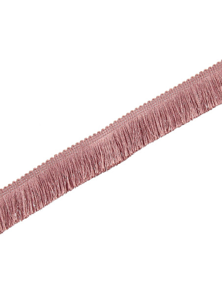Franja deluxe 30 mm - Rosa velho