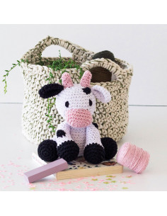 Kit de crochê - Kirby a vaca
