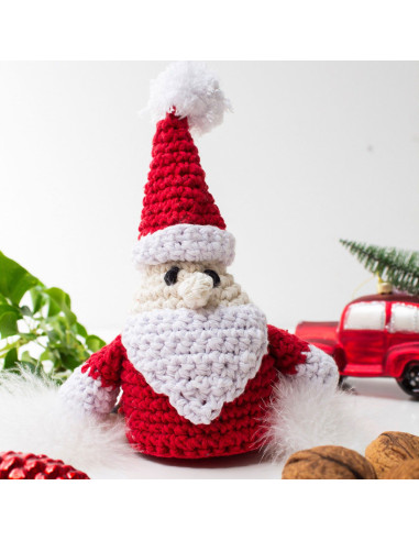 Kit de crochê - Papai Noel