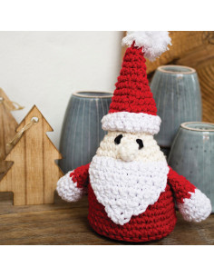 Kit de crochê - Papai Noel 2