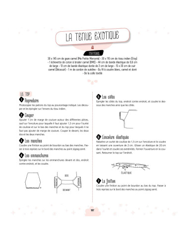 Livro Eu costuro para minha boneca Corolle