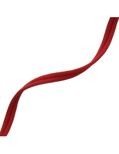 Cordão duplo com debrum coberto mate - Vermelho