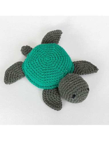 Kit de crochê - Jake a tartaruga