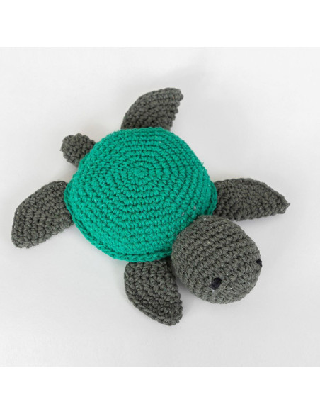 Kit de crochê - Jake a tartaruga