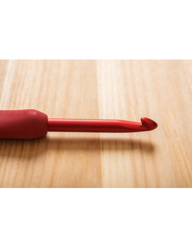 Conjunto de agulhas de crochê Tulip Etimo Red