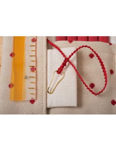 Conjunto de agulhas de crochê Tulip Etimo Red