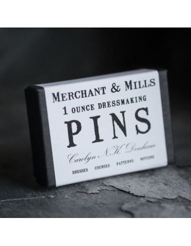 Caixa de 28 g de alfinetes extrafinos Merchant & Mills