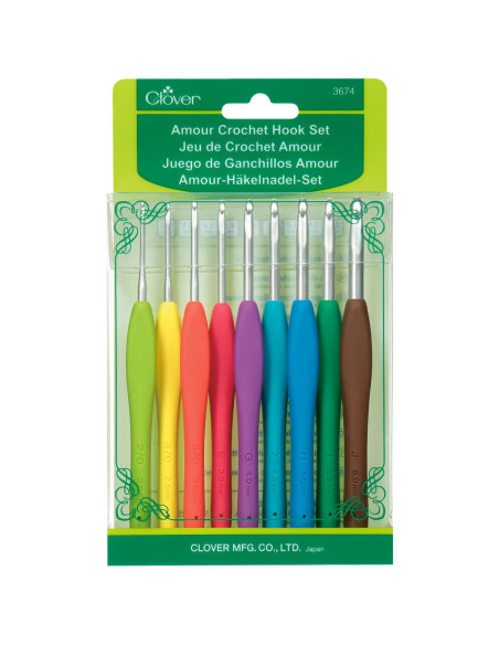 Conjunto de agulhas Amour Clover