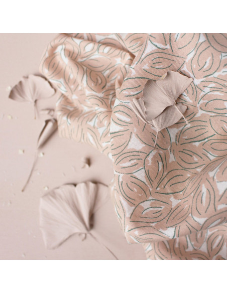 Tecido gaze de algodão Petal Maple - Atelier Brunette