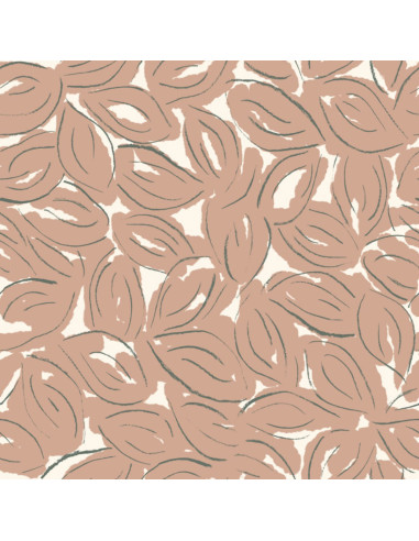 Tecido gaze de algodão Petal Maple - Atelier Brunette