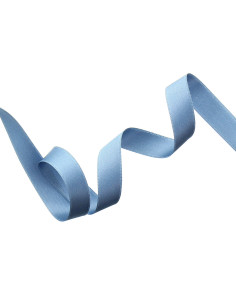 Fita de cetim - Cinza azul