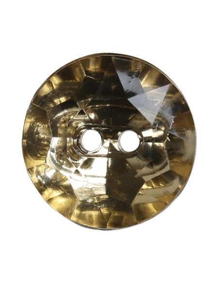 Conjunto de 8 botões de 2 furos Cocktail 18 mm - Ouro