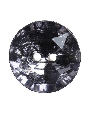 Conjunto de 8 botões de 2 furos Cocktail 18 mm - Cinza