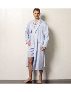Molde de robe de chambre, cinto, top, short e calças - Vogue 8964