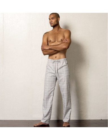 Molde de robe de chambre, cinto, top, short e calças - Vogue 8964