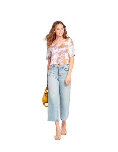 Molde de top e vestido - Burda 6117 2