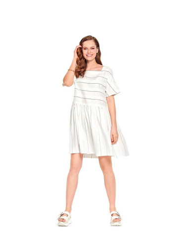Molde de top e vestido - Burda 6117