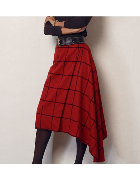 Molde de saia - Vogue 8956