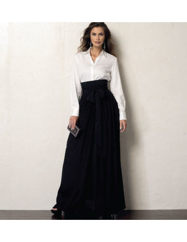 Molde de calça - Vogue 8955
