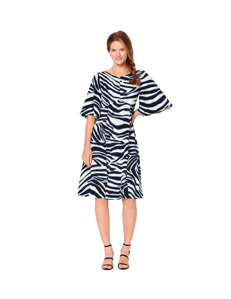 Molde de vestido - Burda 6133