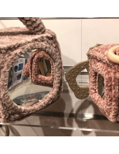 Conjunto de 3 espelhos flexíveis para tapete de atividades e suspensão - Quadrado 2