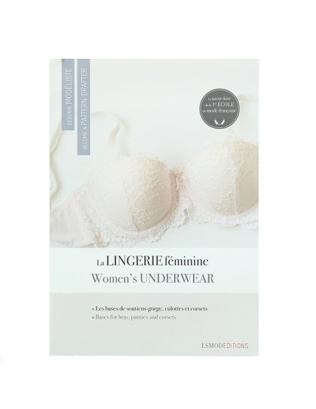 Livro para se tornar modelista: lingerie feminina