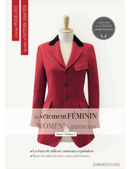 Livro tornar-se modelista: a roupa feminina volume 2