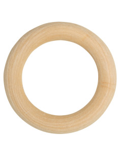 Anel de madeira para chocalhos e móbiles 75 mm