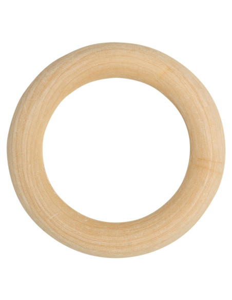 Anel de madeira para chocalhos e móbiles 75 mm