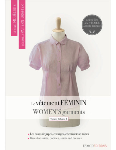 Livro tornar-se modelista: a roupa feminina volume 1