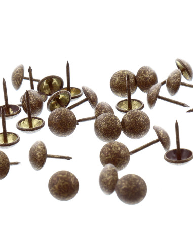 Pregos de estofador redondos - Bronze