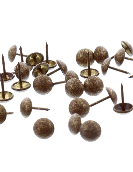 Pregos de estofador redondos - Bronze