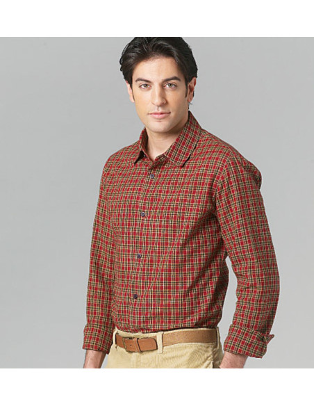 Molde de camisa - Vogue 8759