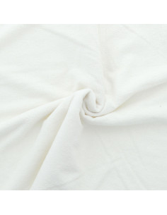 Tecido micro felpa viscose - Branco
