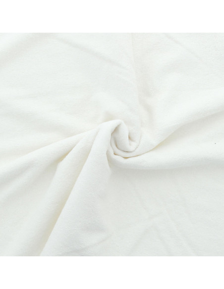 Tecido micro felpa viscose - Branco