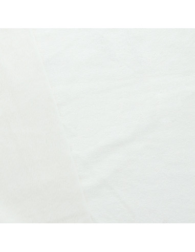 Tecido micro felpa viscose - Branco