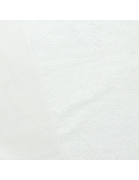 Tecido micro felpa viscose - Branco