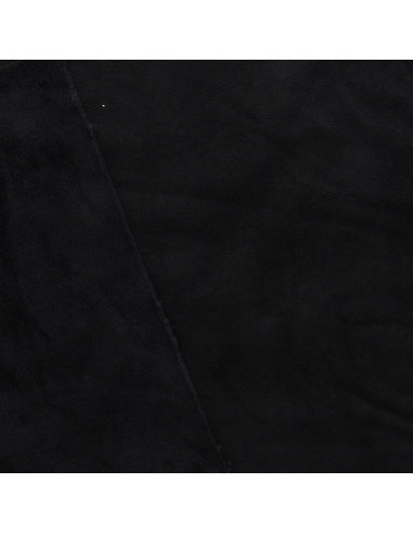 Tecido micro felpa viscose - Preto
