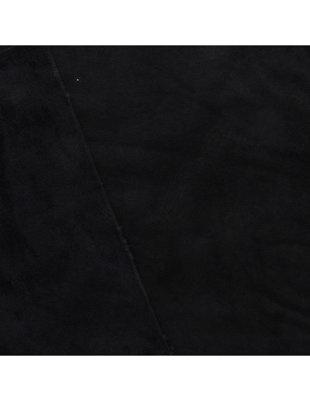 Tecido micro felpa viscose - Preto