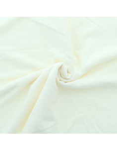 Tecido micro felpa viscose - Cru