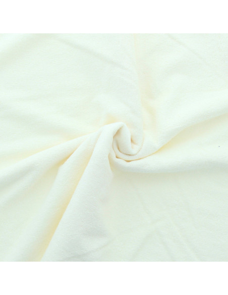 Tecido micro felpa viscose - Cru