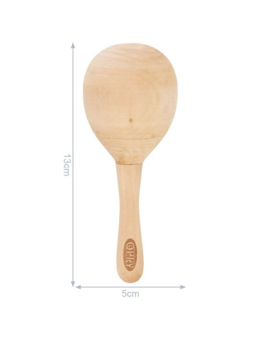 Chocalho maracas 13 cm x 5 cm