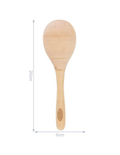 Chocalho maracas 20 cm x 6 cm 2