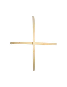 Móbile de bambu para bebê - 2 semicírculos 2