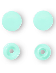 Conjunto de 30 botões de pressão Color Snaps 12,4 mm - Menta 2