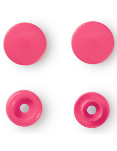 Conjunto de 30 botões de pressão Color Snaps 12,4 mm - Framboesa fúcsia 2