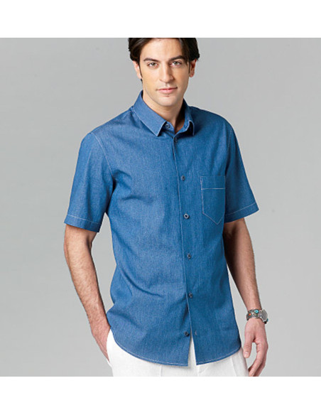 Molde de camisa - Vogue 8759